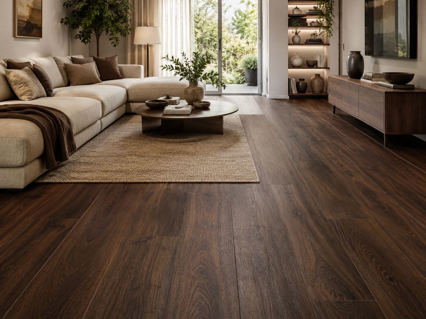 MO.RE! Eurohome Art Dark Walnut 12mm Laminate Flooring MO.RE! Eurohome Art Dark Walnut 12mm Laminate Flooring