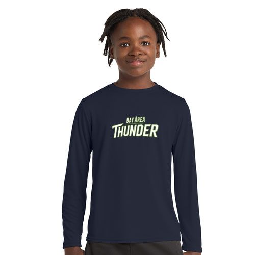 Port & Co™ Youth Long Sleeve Performance Tee