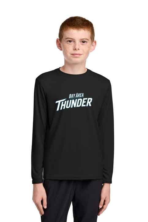Port & Co™ Youth Long Sleeve Performance Tee