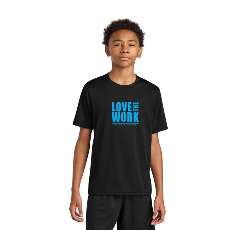 Love the Work Youth Cooling Performance Short Sleeve Tee