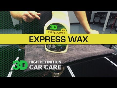 واكس سريع للتلميع 3D Express Wax 401 – حجم 473 مل
