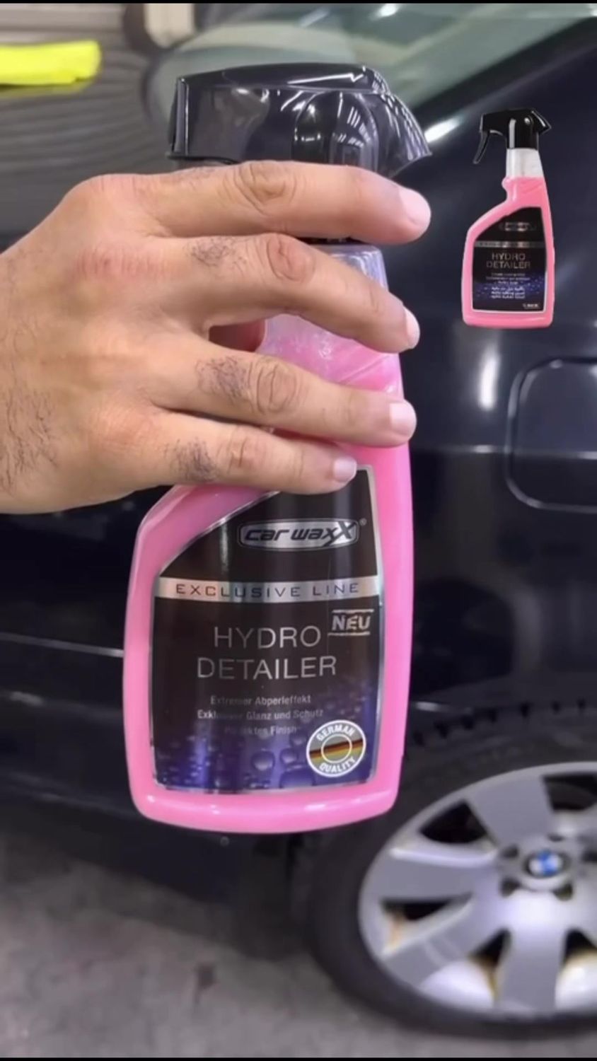 كارواكس ملمع سريع هيدرو للسيارات – لمعان وطارد ماء – 500 مل – صناعة أوروبية