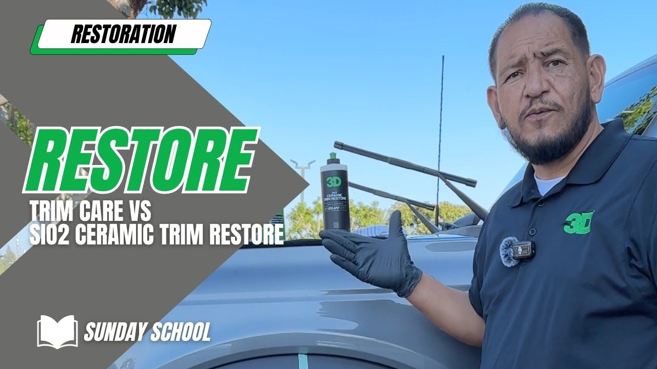 مرمم وحماية البلاستيك الخارجي 3D Trim Care 711 – حجم 473 مل