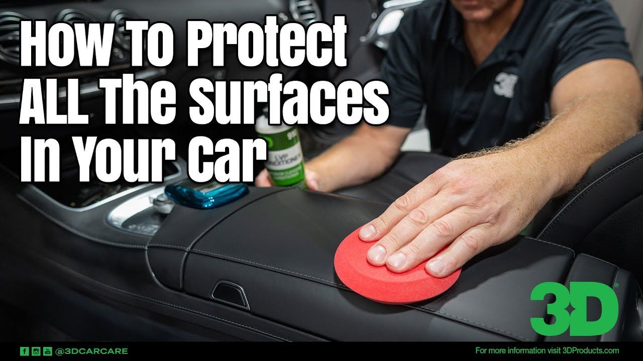 منظف ومرطب داخلي للبلاستيك والجلد 3D LVP Conditioner 910 – حجم 4 اتر