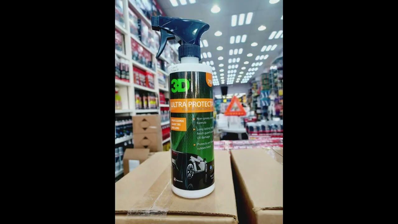 ملمع إطارات وحماية بلاستيك 3D Ultra Protectant 706 – حجم 470 مل