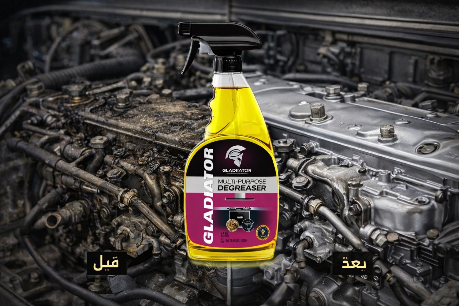 جلادياتور – منظف المحرك الاحترافي