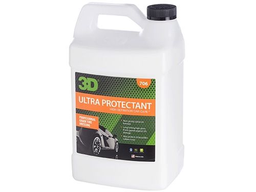 ملمع إطارات وحماية بلاستيك 3D Ultra Protectant 706 – حجم 4 لتر