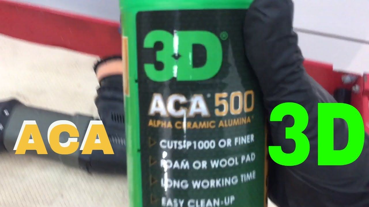 بوليش خشن لإزالة الخدوش 3D ACA 500 X-TRA CUT COMPOUND – حجم 946 مل