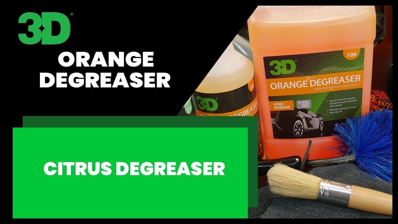 3D منظف دهون أورنج – قوة تنظيف عالية للدهون والمحركات – 19 لتر –   امريكية