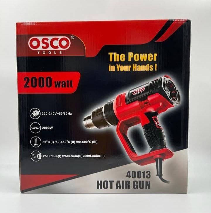 مسدس حراري-2000واط-اوسكو مسدس حراري-2000واط-اوسكو