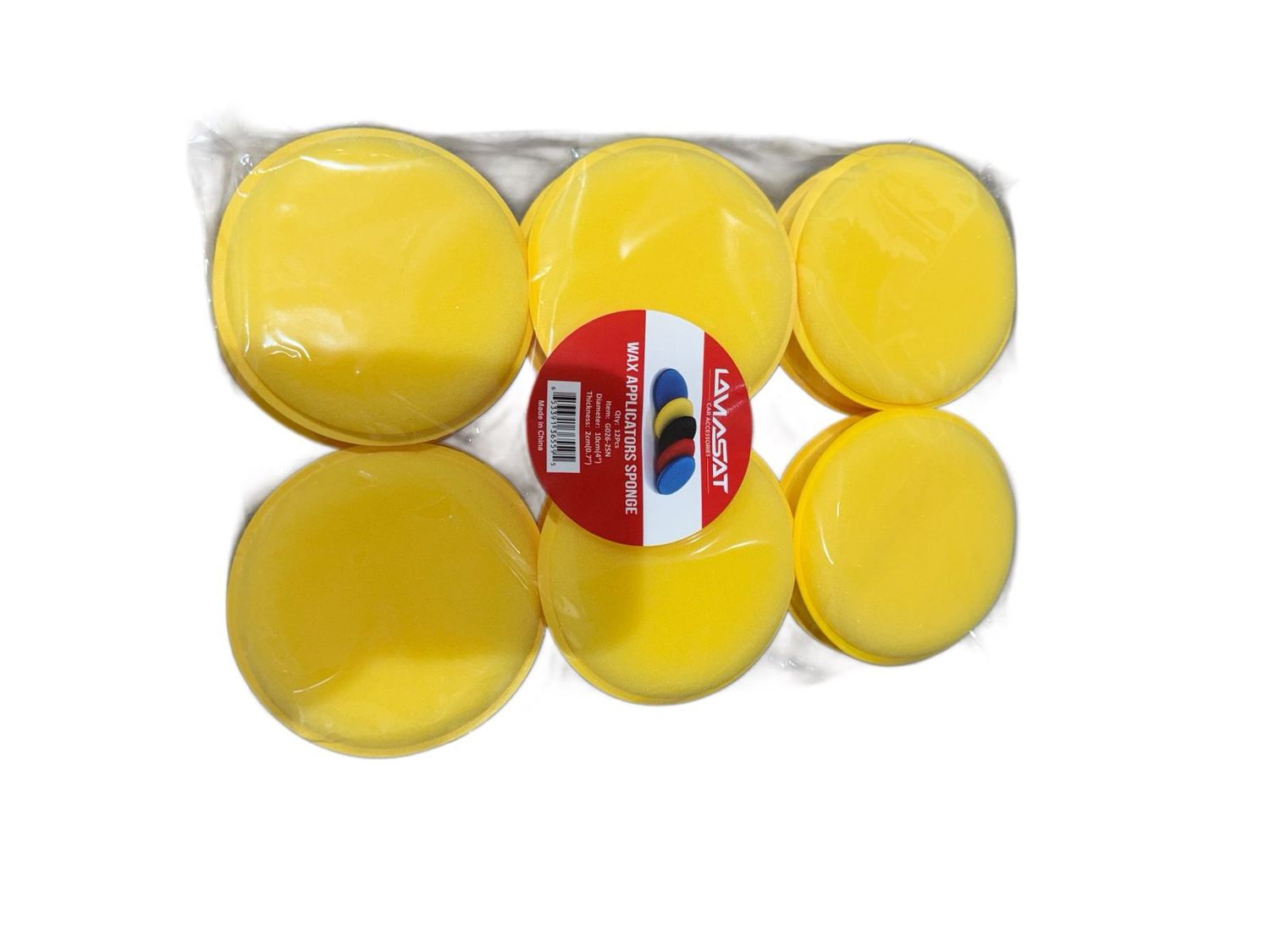 طقم 12 اسفنج دائري صغير- لمسات