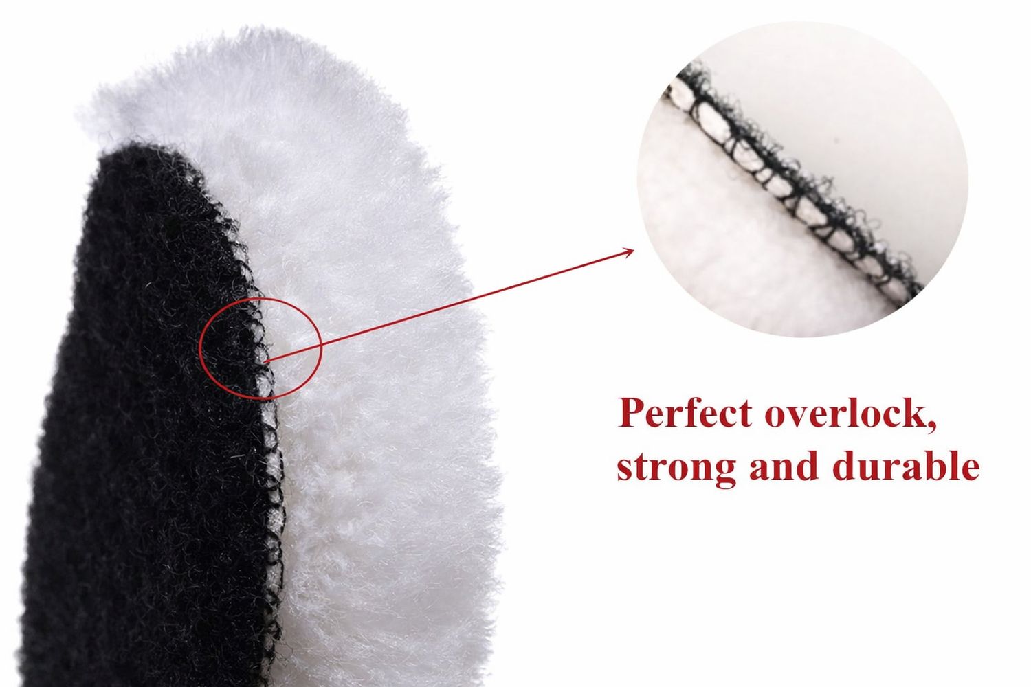 صوف تلميع 7انش لصق