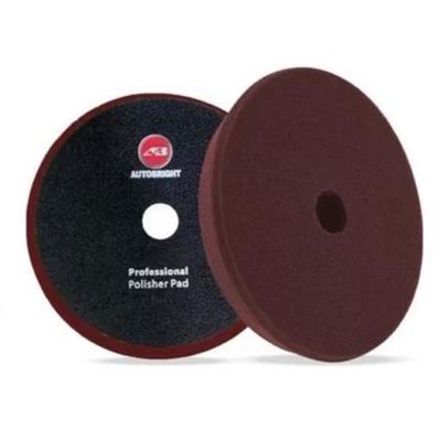 اسفنج تلميع عنابي 6انش