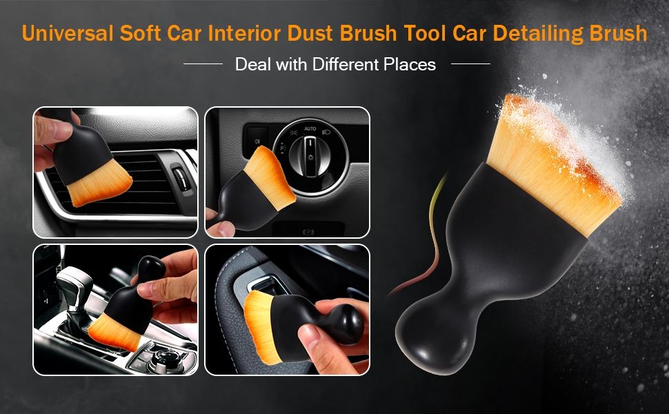 فرشة تنظيف نعم داخلي سيارة