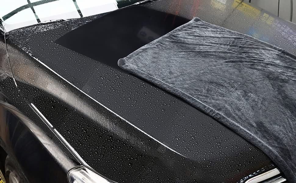 خرقه كاربرو وجهين-رصاصي +ازرق-40*60