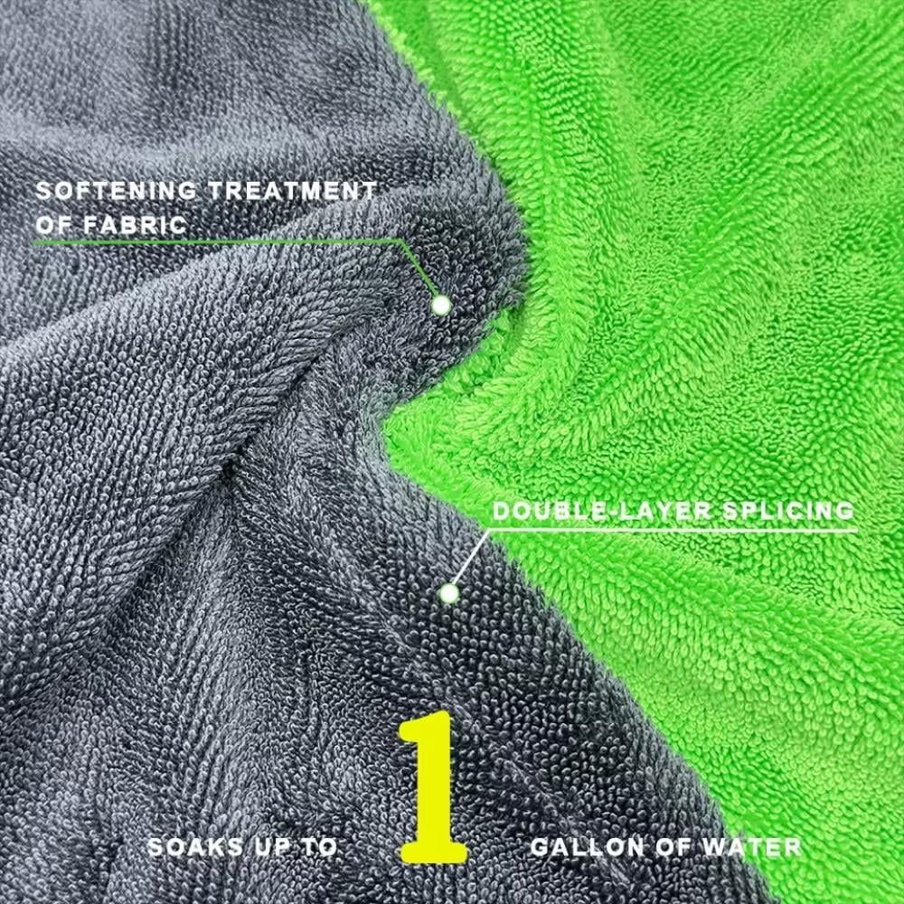 خرقه كاربرو وجهين-اخضر +رصاصي-120*80 خرقه كاربرو وجهين-اخضر +رصاصي-120*80