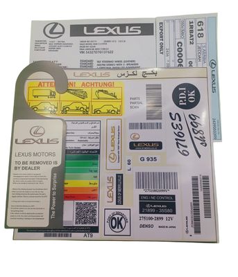 استيكر بكج- لكزس