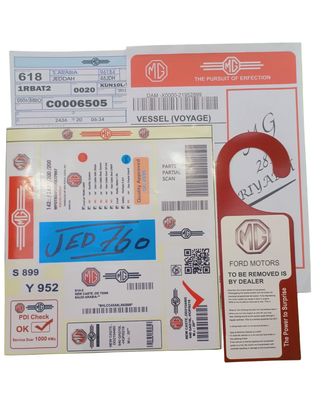 استيكر بكج- ام جي