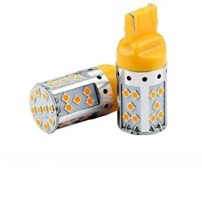 ليد اشارة  كبس برتقالي