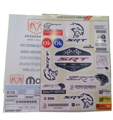 استيكر بكج- DODGE