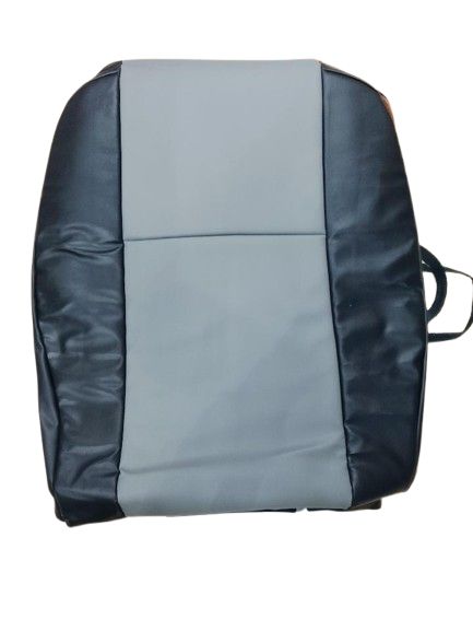 تلبيسة مراتب سيدان جلد-لمسات- اسود+رصاصي تلبيسة مراتب سيدان جلد-لمسات- اسود+رصاصي