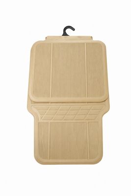 فرشة اريضية سيارات 2 قطعه ربل خفيف بيج