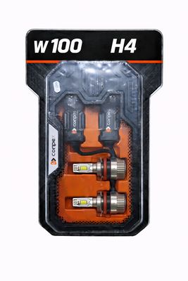 H4 (w)100  لمبات ليد للسيارات قوت