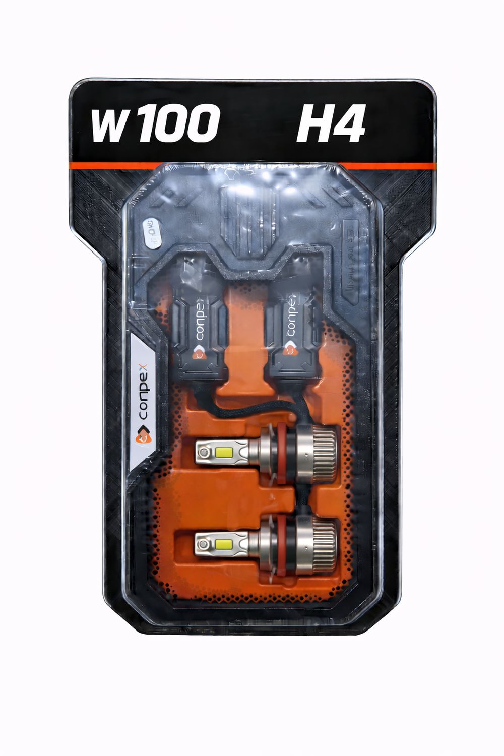 H4 (w)100  لمبات ليد للسيارات قوت