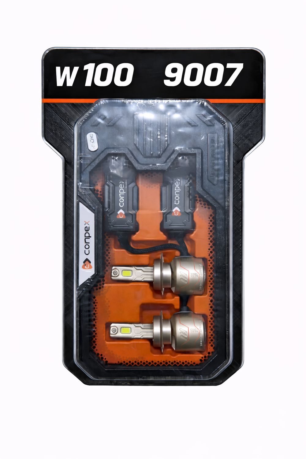 9007 (w)100  لمبات ليد للسيارات قوت