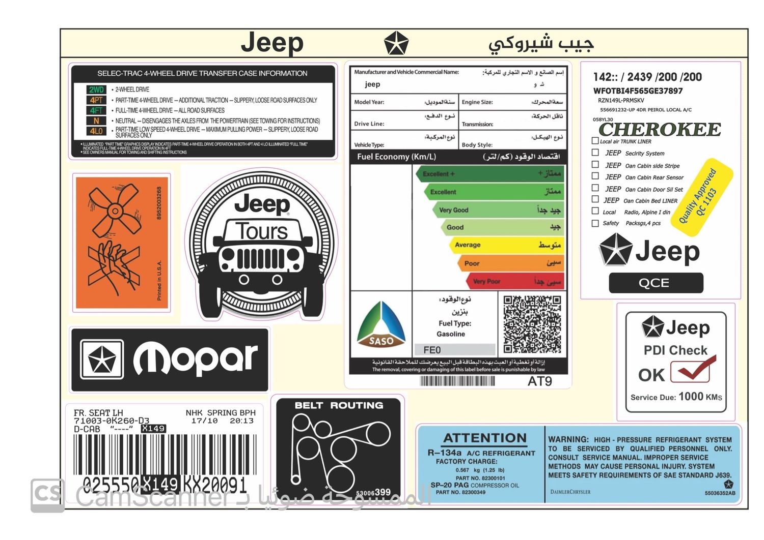 بكج جيب شيروكي
