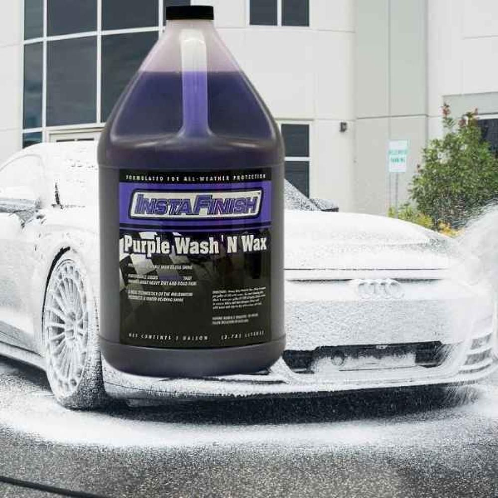 انستا فينش -شامبو غسيل السيارات 4 لتر- تنظيف عميق ولمعان فائق.
