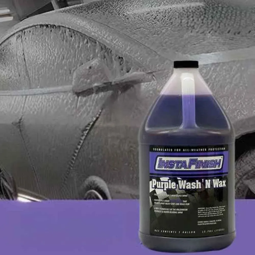 انستا فينش -شامبو غسيل السيارات 4 لتر- تنظيف عميق ولمعان فائق.