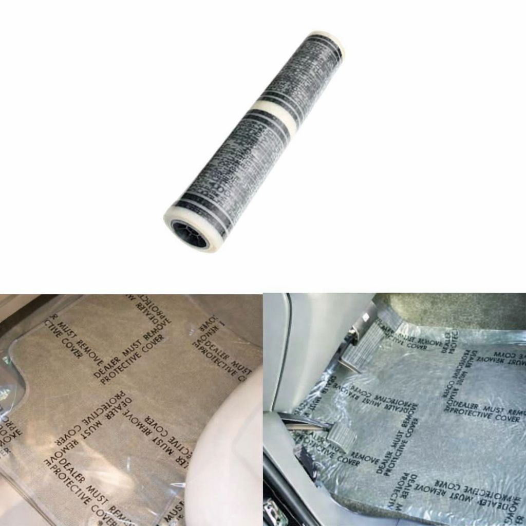 لاصق حماية أرضيات السيارة شفاف 60 سم × 50 متر: سهل التركيب والإزالة