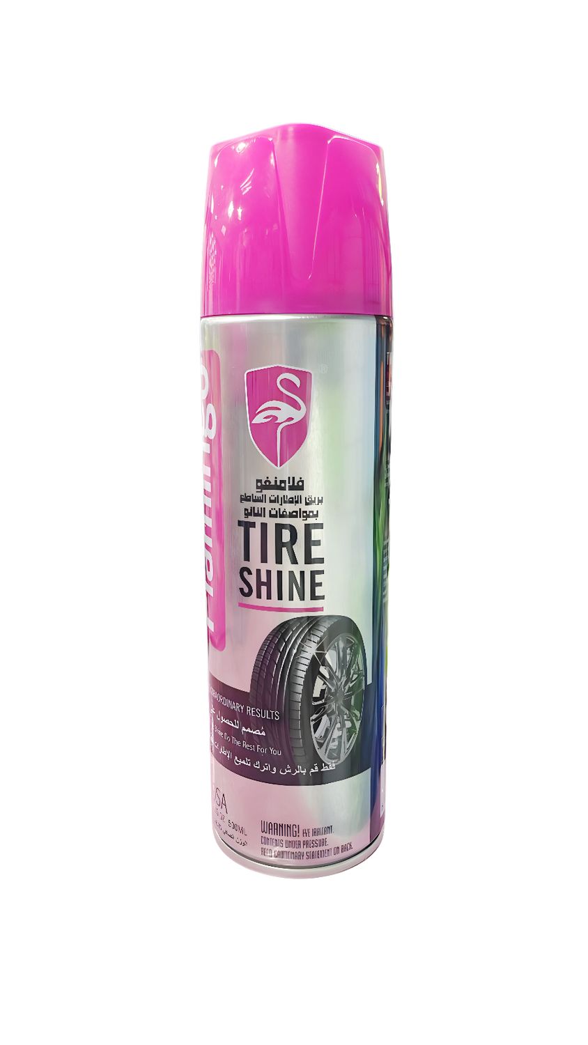 ملمع كفرات رغوة من فلامنجو - 500مل