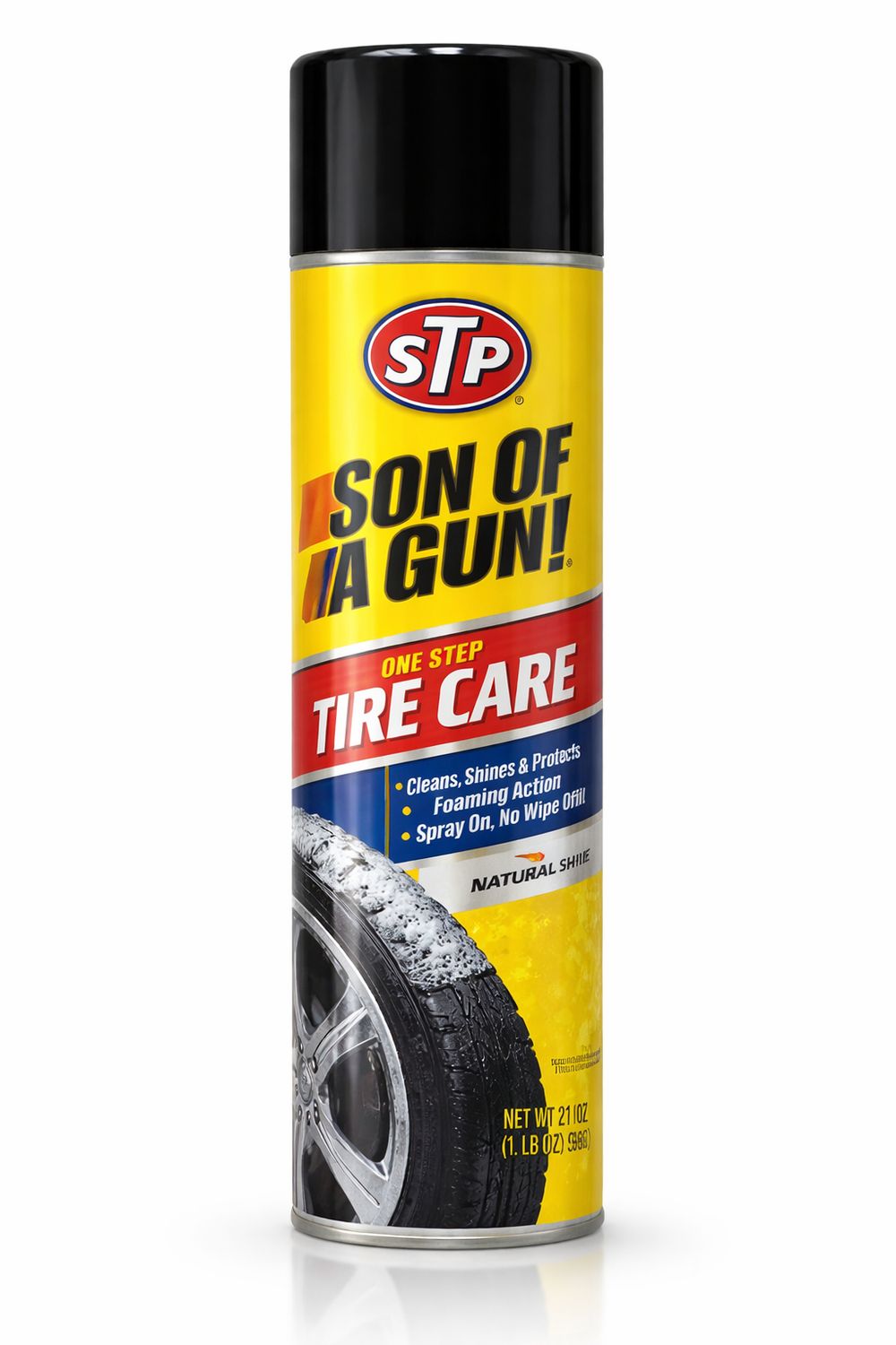 STB رغوة  إس تي بي عناية وتنظيف  الإطارات خطوة واحدة