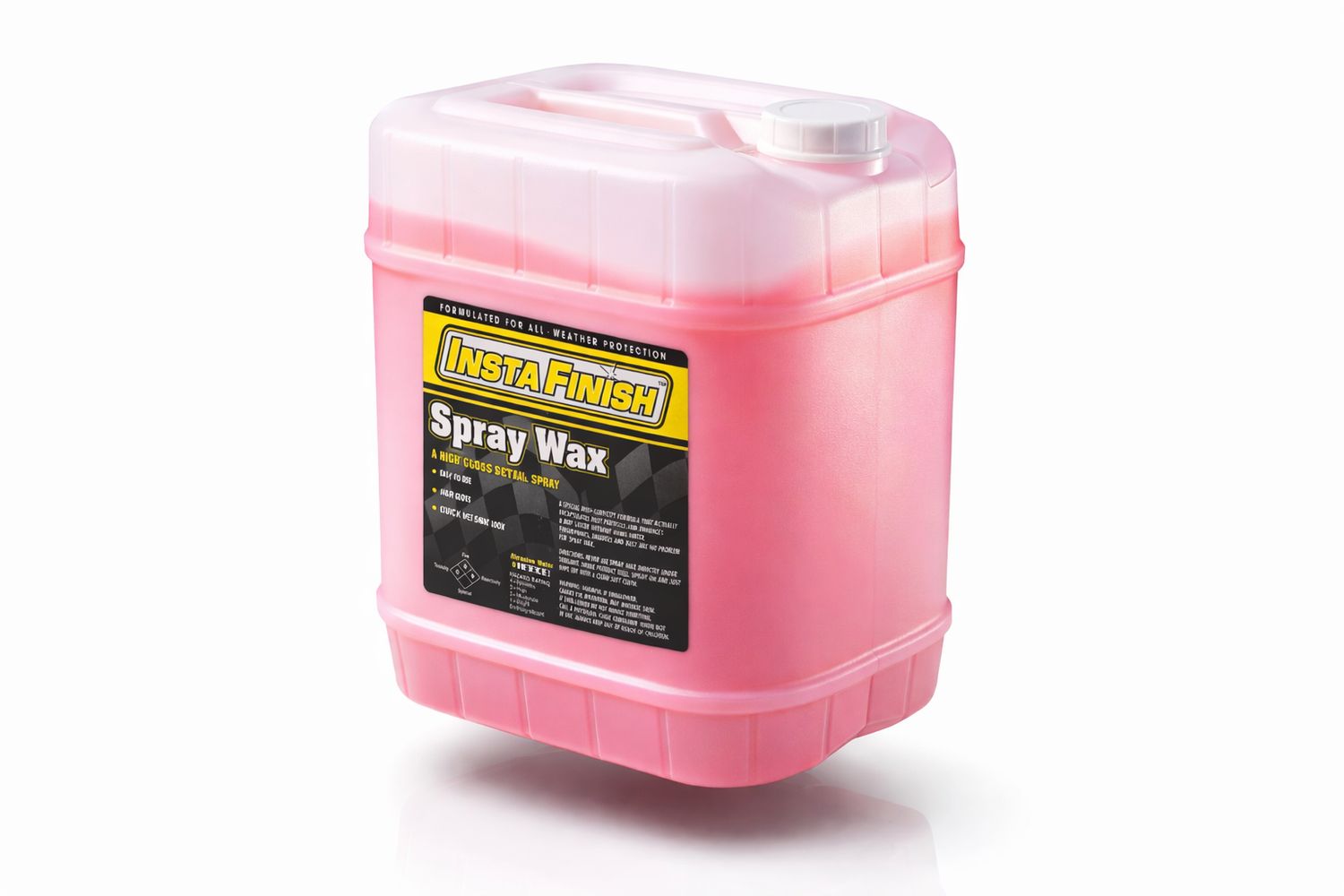 Insta Finish Spray Wax    شمع بخاخ تلميع السيارات جالون احترافي