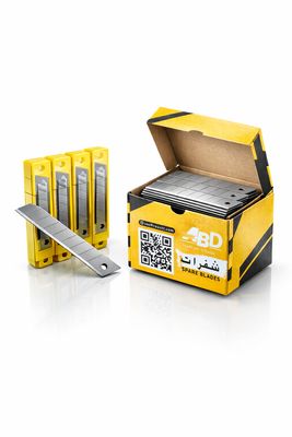 شفرات مشرط تقطيع احترافية قابلة للكسر – عرض 18 مم – علبة توزيع آمنة شفرات مشرط تقطيع احترافية قابلة للكسر – عرض 18 مم – علبة توزيع آمنة