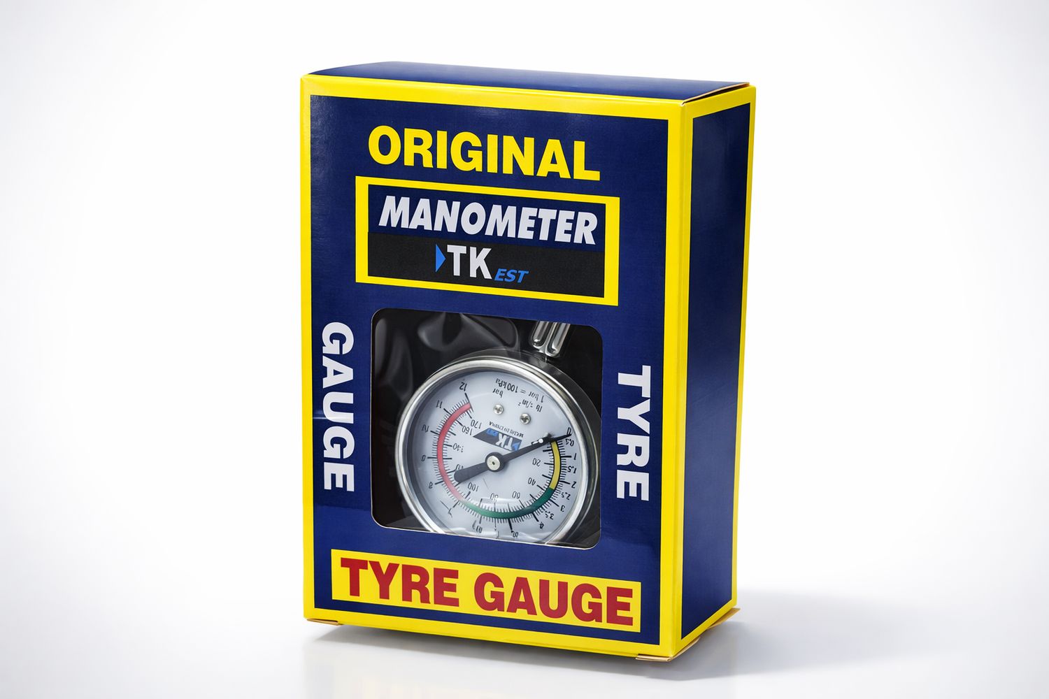 عداد ضغط هواء الكفرات TK عقرب معدني دقيق للمحلات والورش عداد ضغط هواء الكفرات TK عقرب معدني دقيق للمحلات والورش