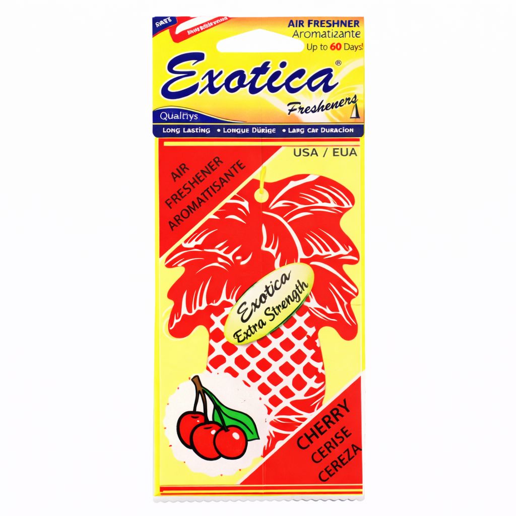 معطر جو علاق مراية برائحة كرز من إكزوتيكا معطر جو علاق مراية برائحة كرز من إكزوتيكا