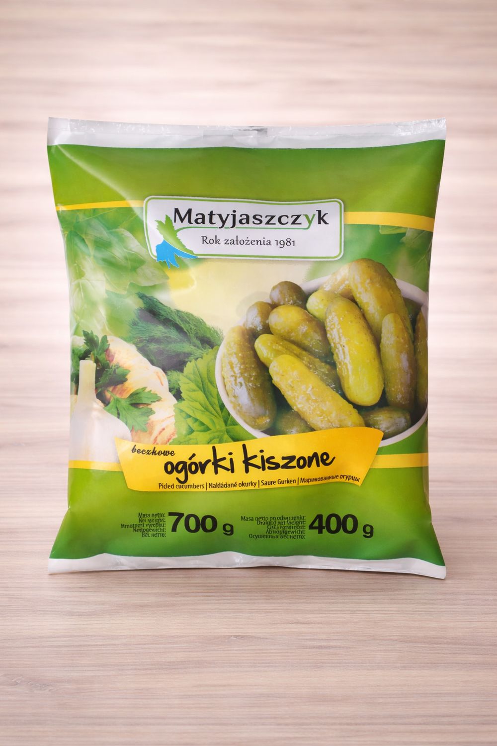 Ogórki Kiszone 400g
