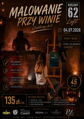 Malowanie przy Winie - Clubbing ART