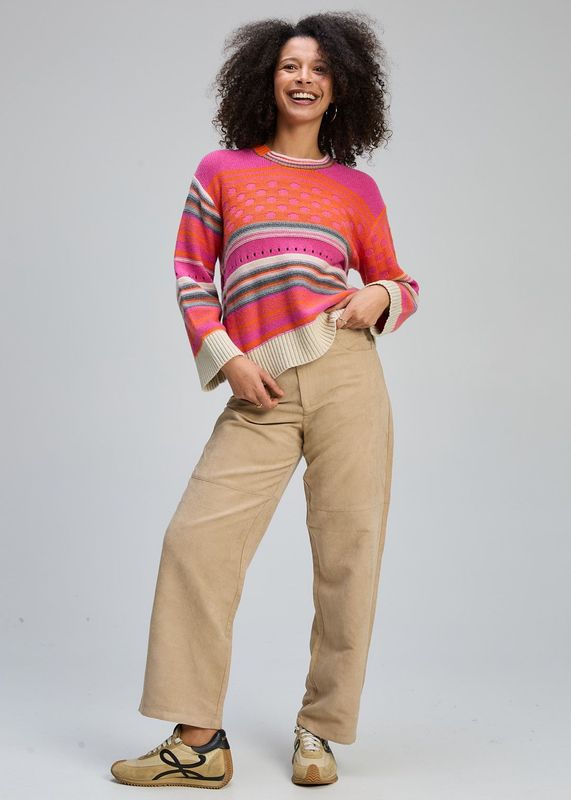 Zaket & Plover Stripe Jumper 8102