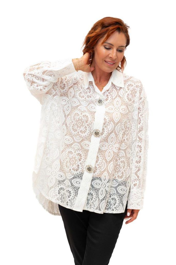 Mina lace shirt 15809/88