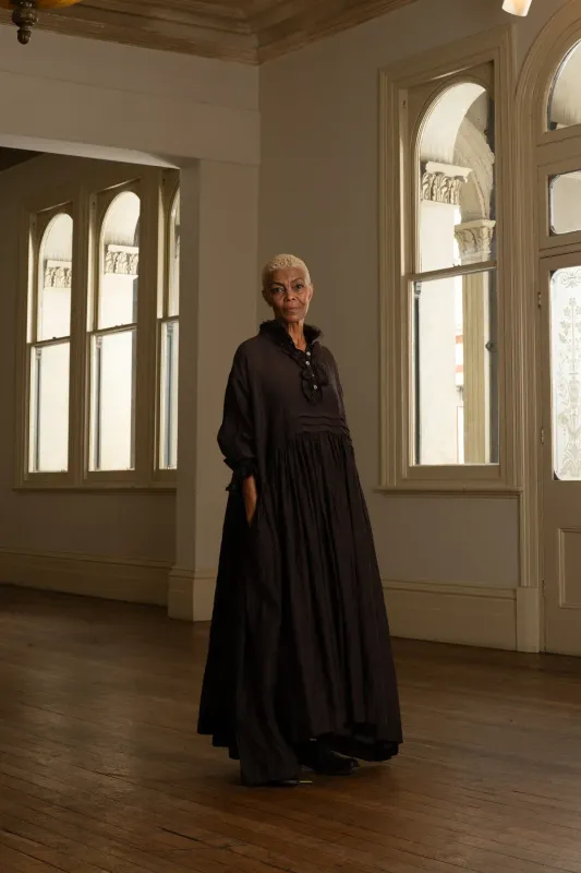 Megby Design Odile Dress- Silk Cotton