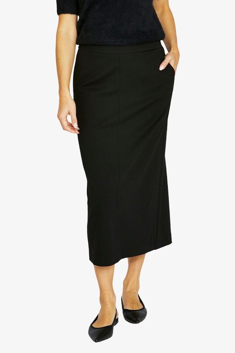 Jump Ponte Midi Skirt 60616002A