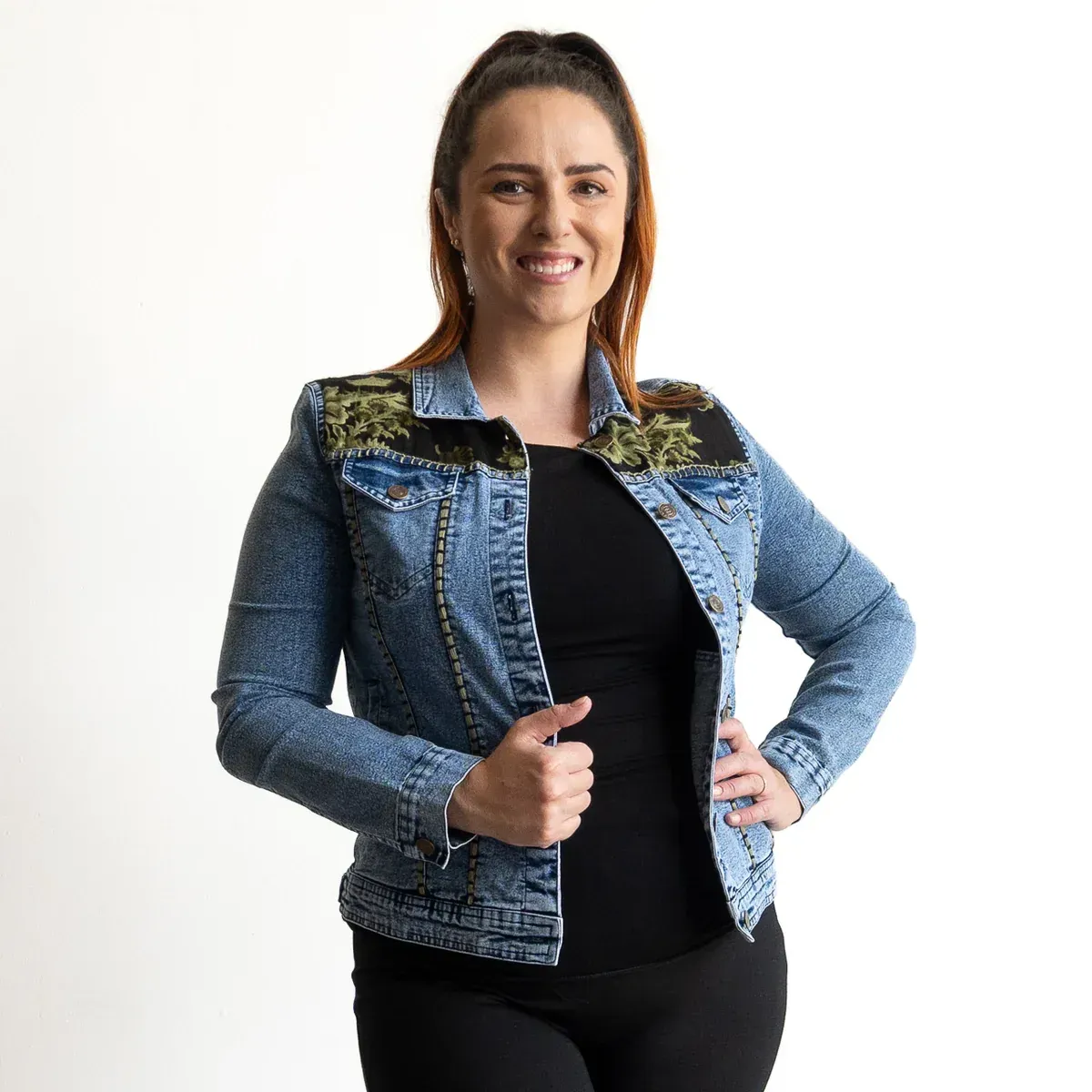 Orientique Keqioa Denim Jacket Mix