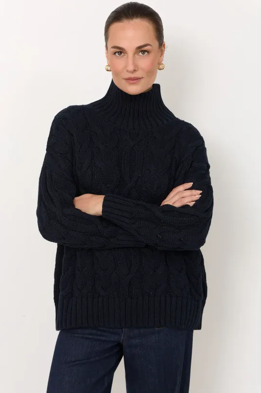 Adorne Tegan Cable Knit Jumper AJD2431