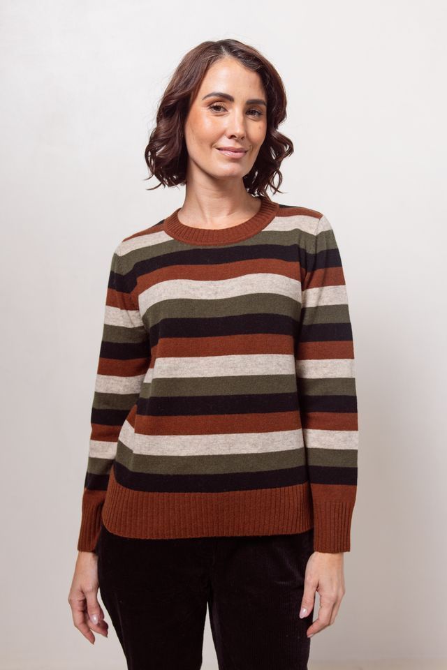See Saw Combo Striped Sweater SS674C