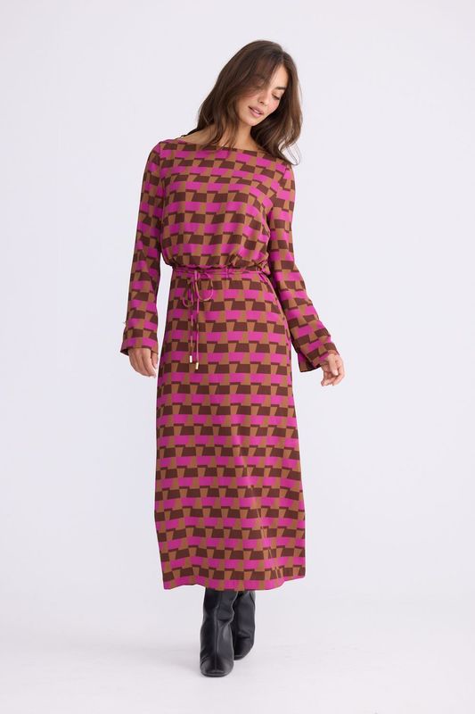 Brave and True Kensington Dress Geo BT26324