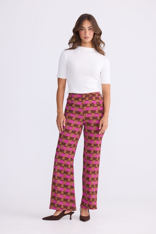 Brave and True BT26262 Tressa Pant Geo Prism